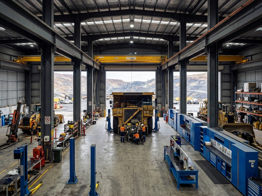 MINING WORKSHOP FITOUT